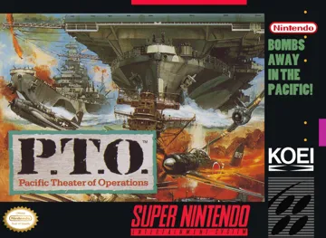 P.T.O. - Pacific Theater of Operations (USA) box cover front